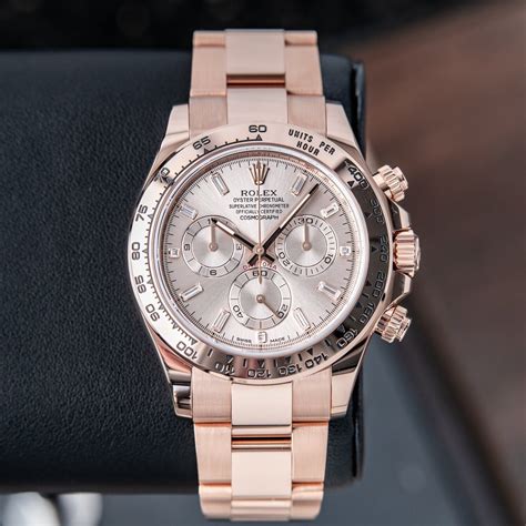 lady rolex cosmograph daytona in rose gold|rolex daytona gold diamond bezel.